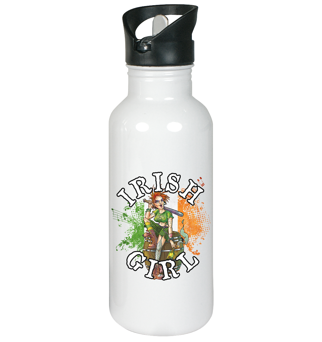 Irish Girl - Edelstahl-Trinkflasche