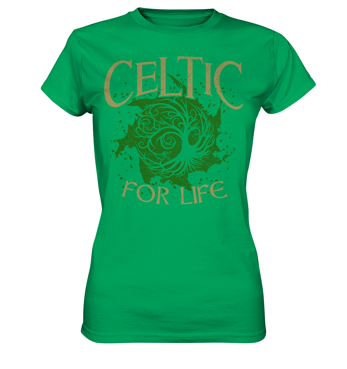 Celtic "For Life" - Ladies Premium Shirt