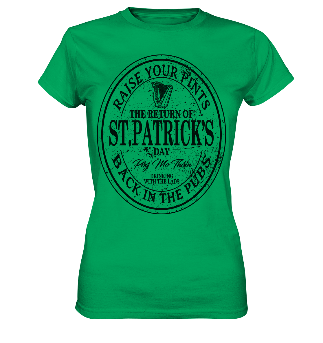 The Return Of St.Patrick's Day - Ladies Premium Shirt