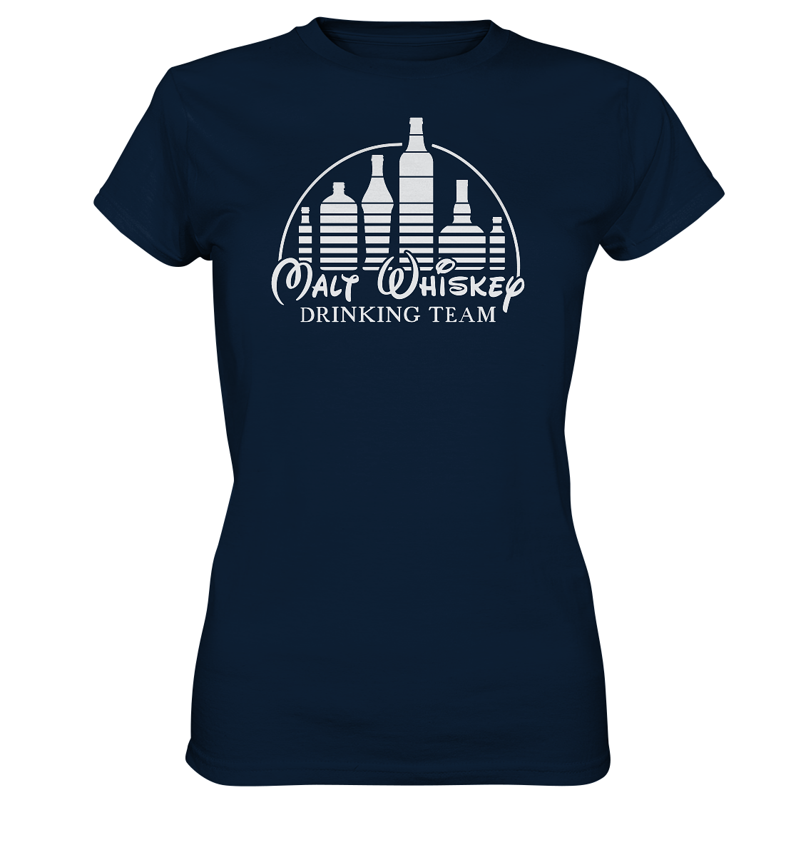 Malt Whiskey "Drinking Team" - Ladies Premium Shirt