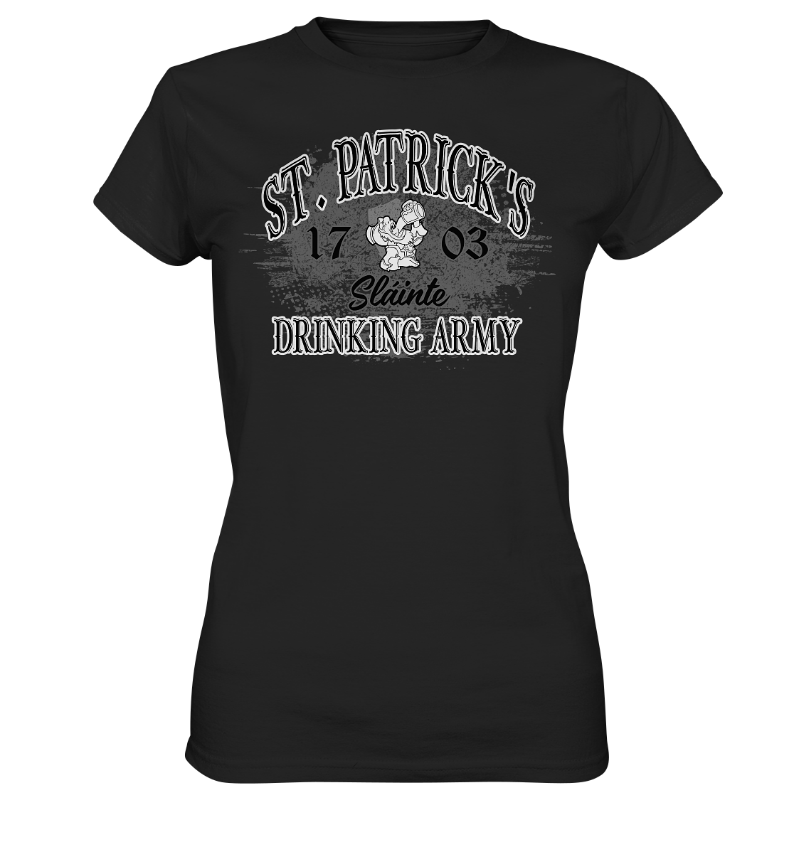 St. Patrick's Drinking Army "Sláinte" - Ladies Premium Shirt