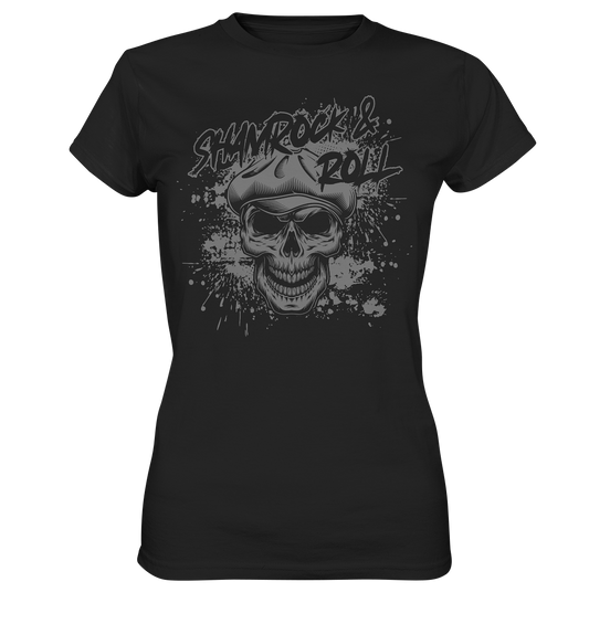 Shamrock And Roll "Skull" - Ladies Premium Shirt