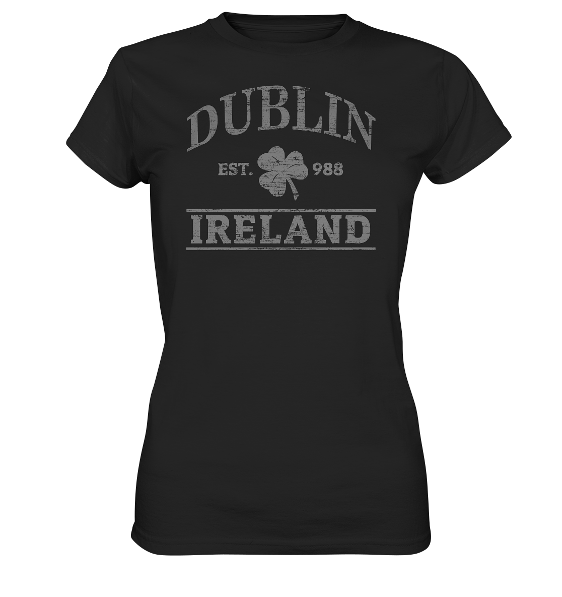 Dublin - Ireland "Est. 988" - Ladies Premium Shirt