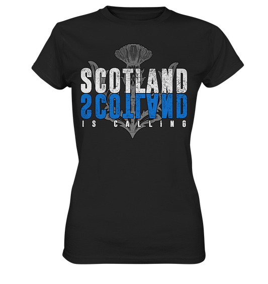 Scotland "Is Calling" - Ladies Premium Shirt