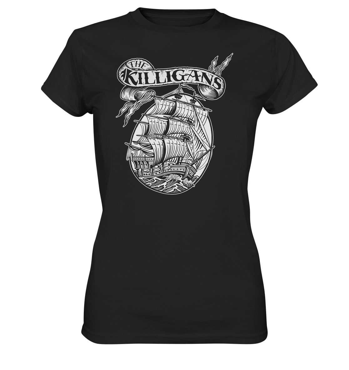 The Killigans "Ship" - Ladies Premium Shirt