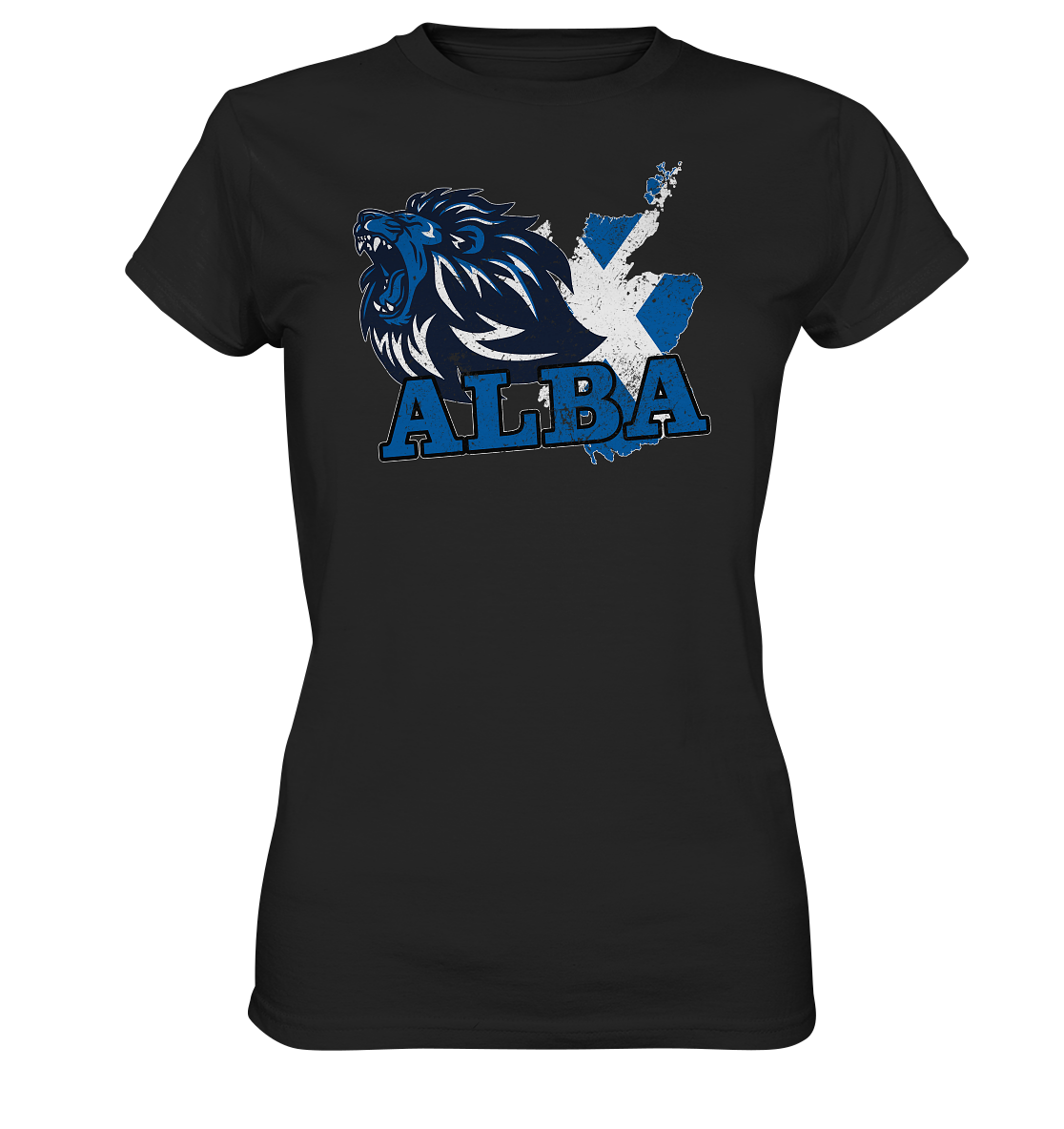 "Scotland / Alba" - Ladies Premium Shirt