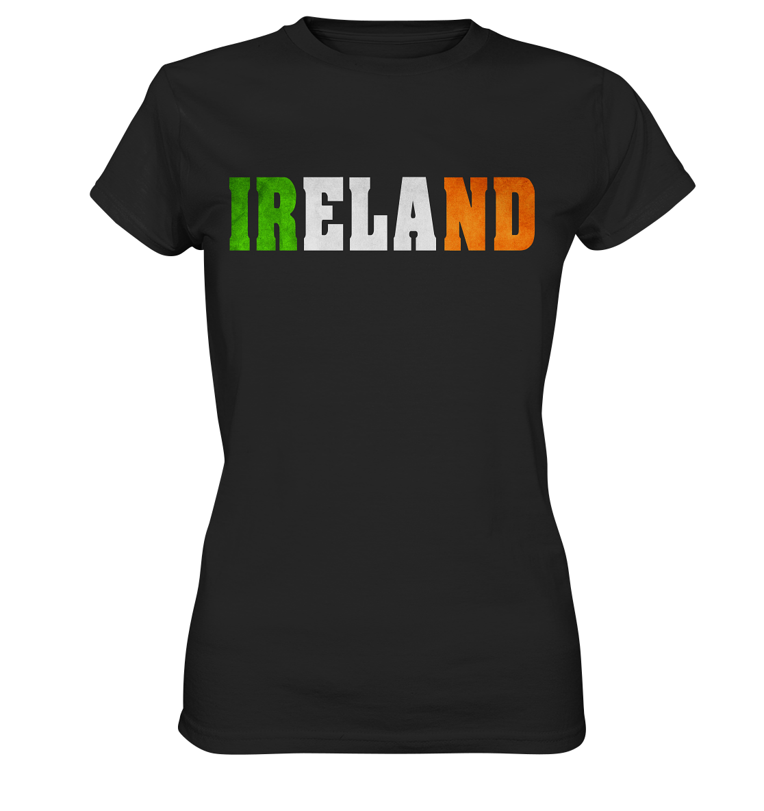 Ireland "Flag Logo" - Ladies Premium Shirt