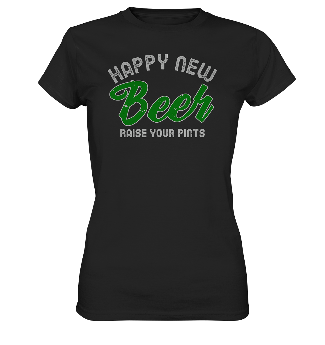 "Happy New Beer" - Ladies Premium Shirt