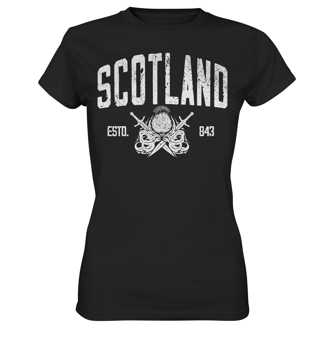 Scotland "Estd. 843" - Ladies Premium Shirt