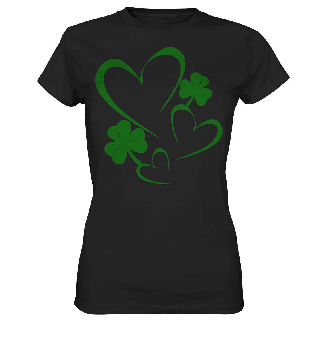 Shamrock & Heart - Ladies Premium Shirt