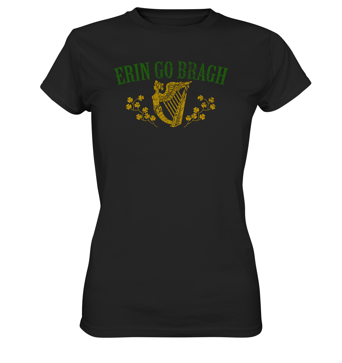 Erin Go Bragh "Harp" - Ladies Premium Shirt