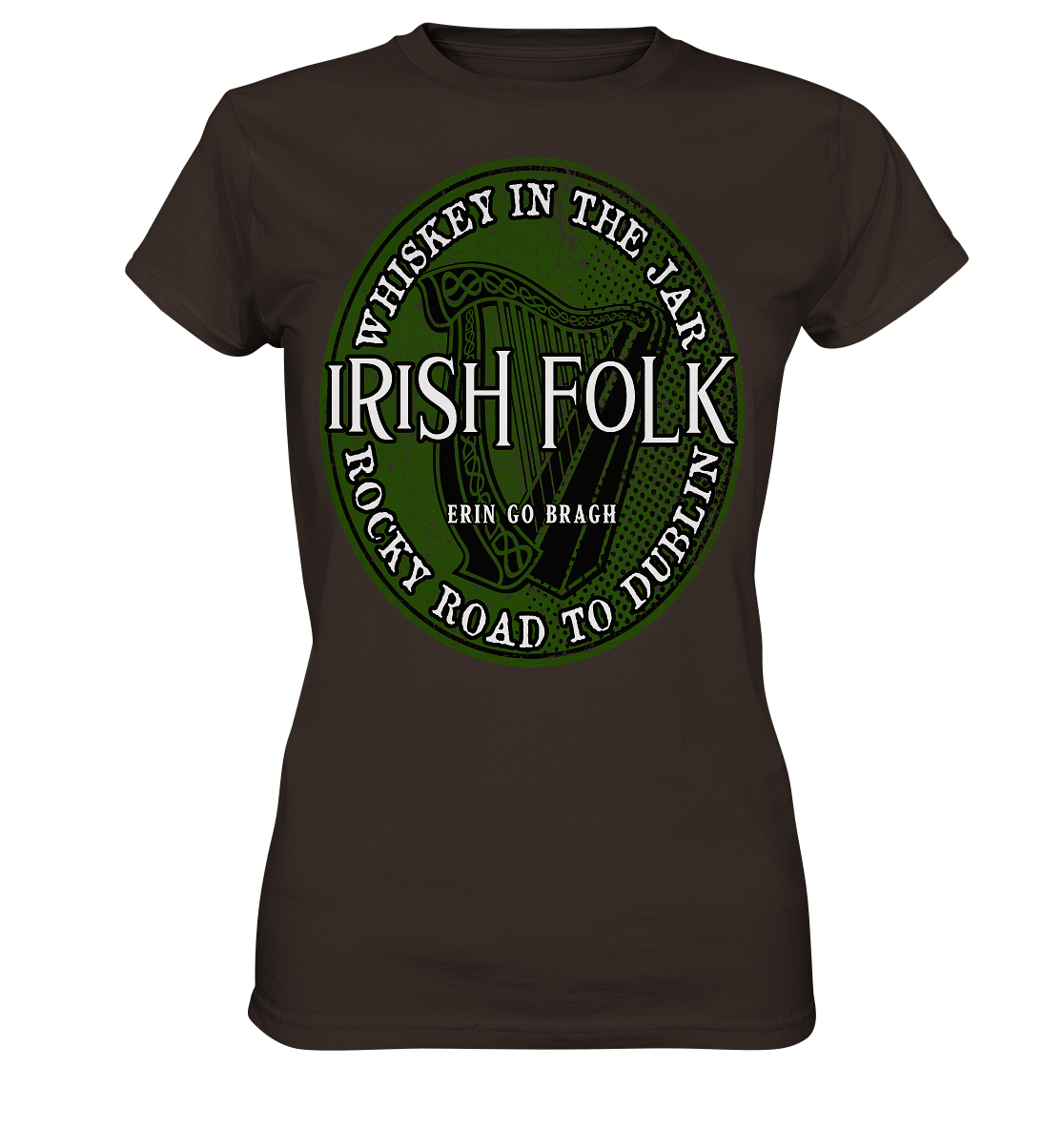 Irish Folk "Erin Go Bragh" - Ladies Premium Shirt