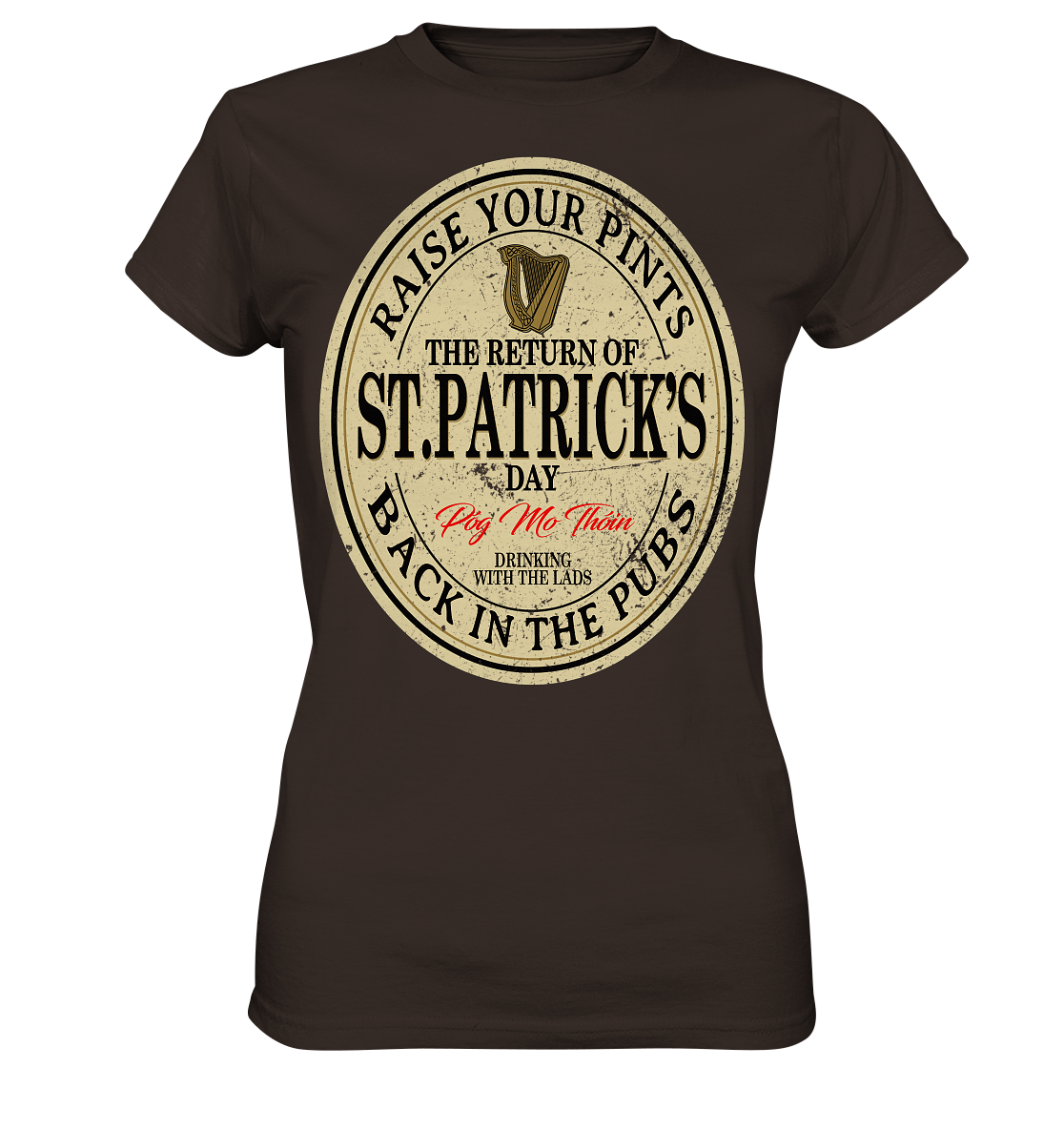 The Return Of St.Patrick's Day - Ladies Premium Shirt