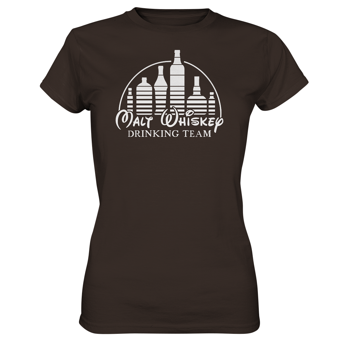 Malt Whiskey "Drinking Team" - Ladies Premium Shirt