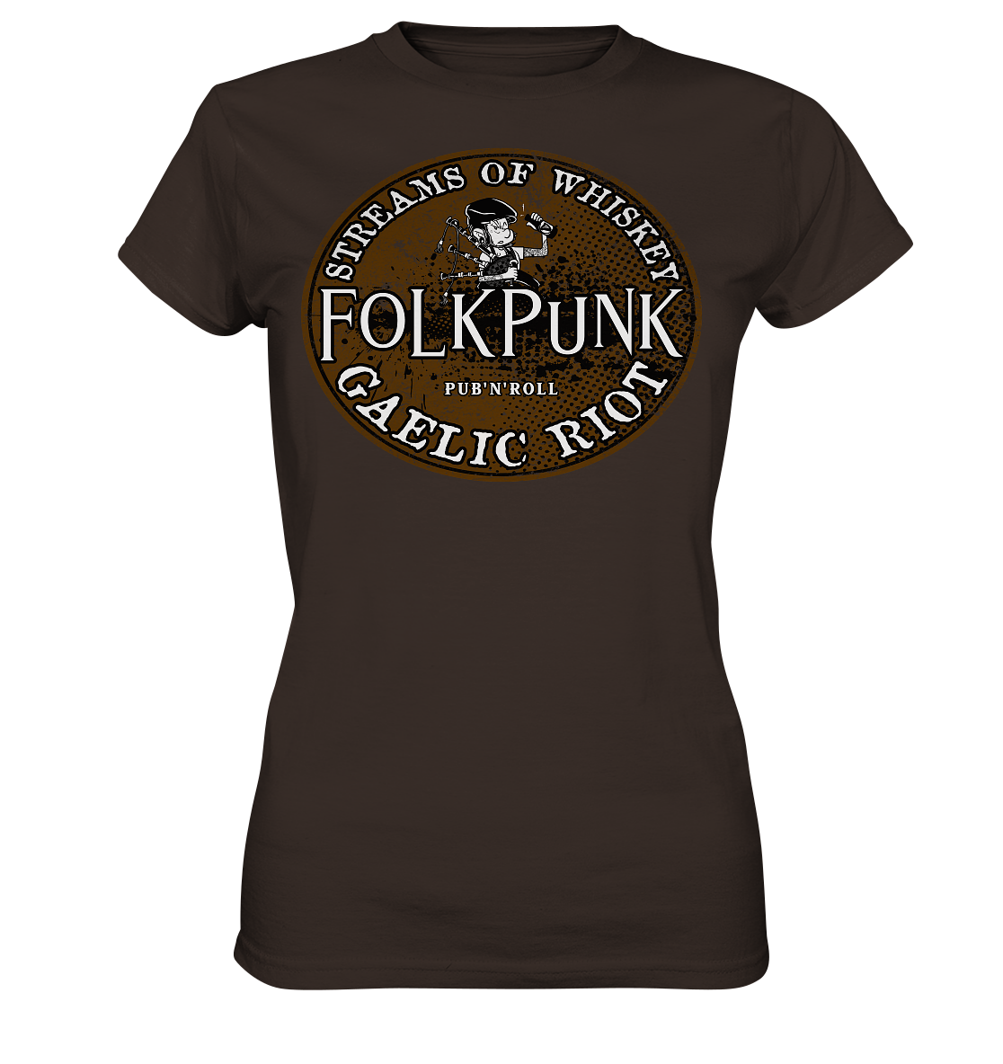 Folkpunk "Streams Of Whiskey" - Ladies Premium Shirt