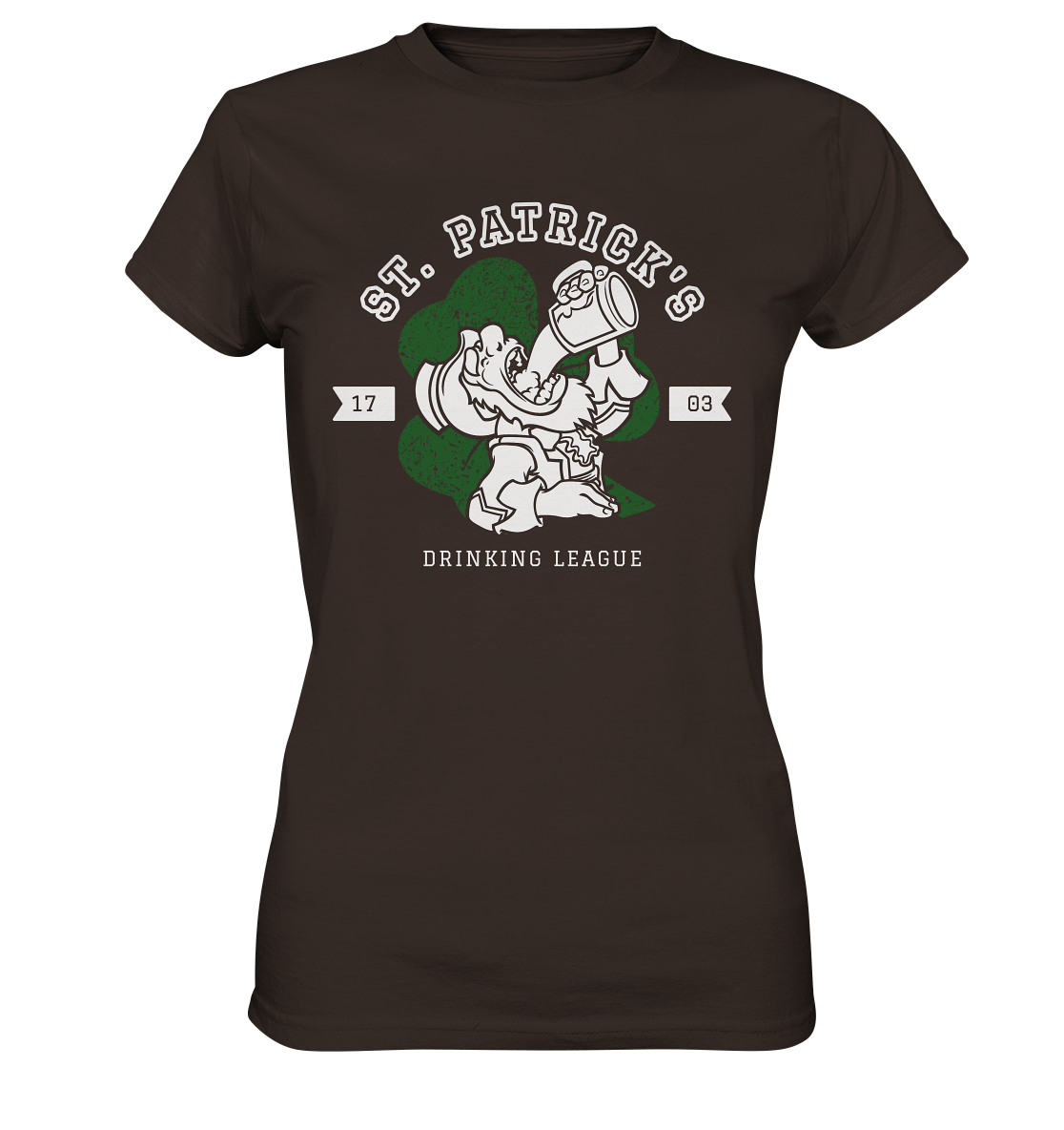 St. Patrick's "Drinking League" - Ladies Premium Shirt