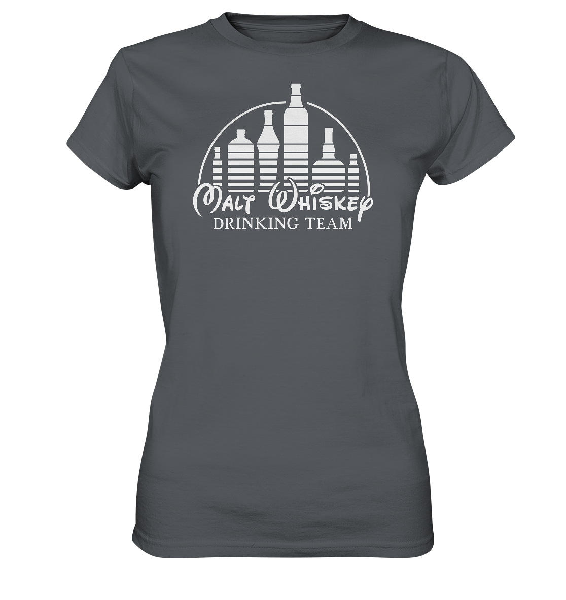 Malt Whiskey "Drinking Team" - Ladies Premium Shirt