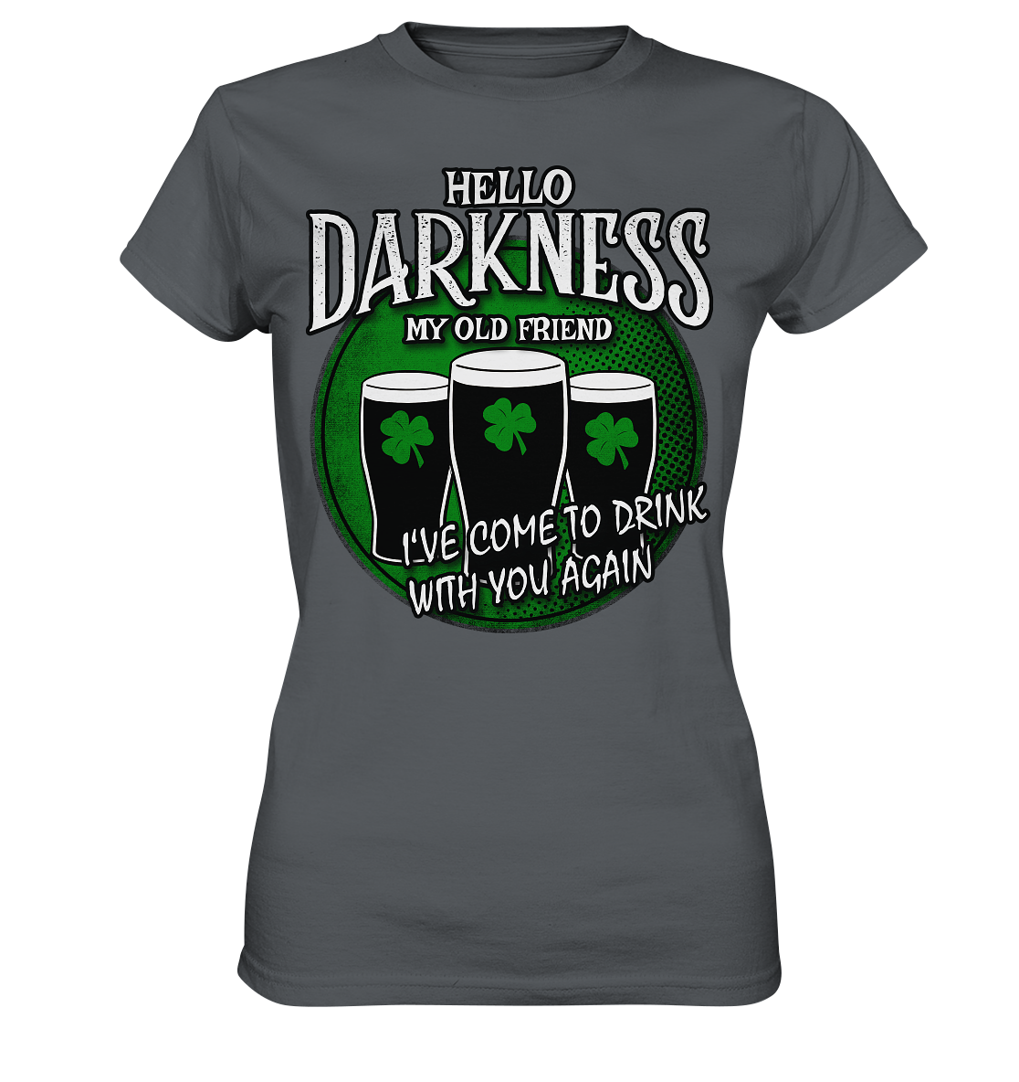 Hello Darkness My Old Friend - Ladies Premium Shirt