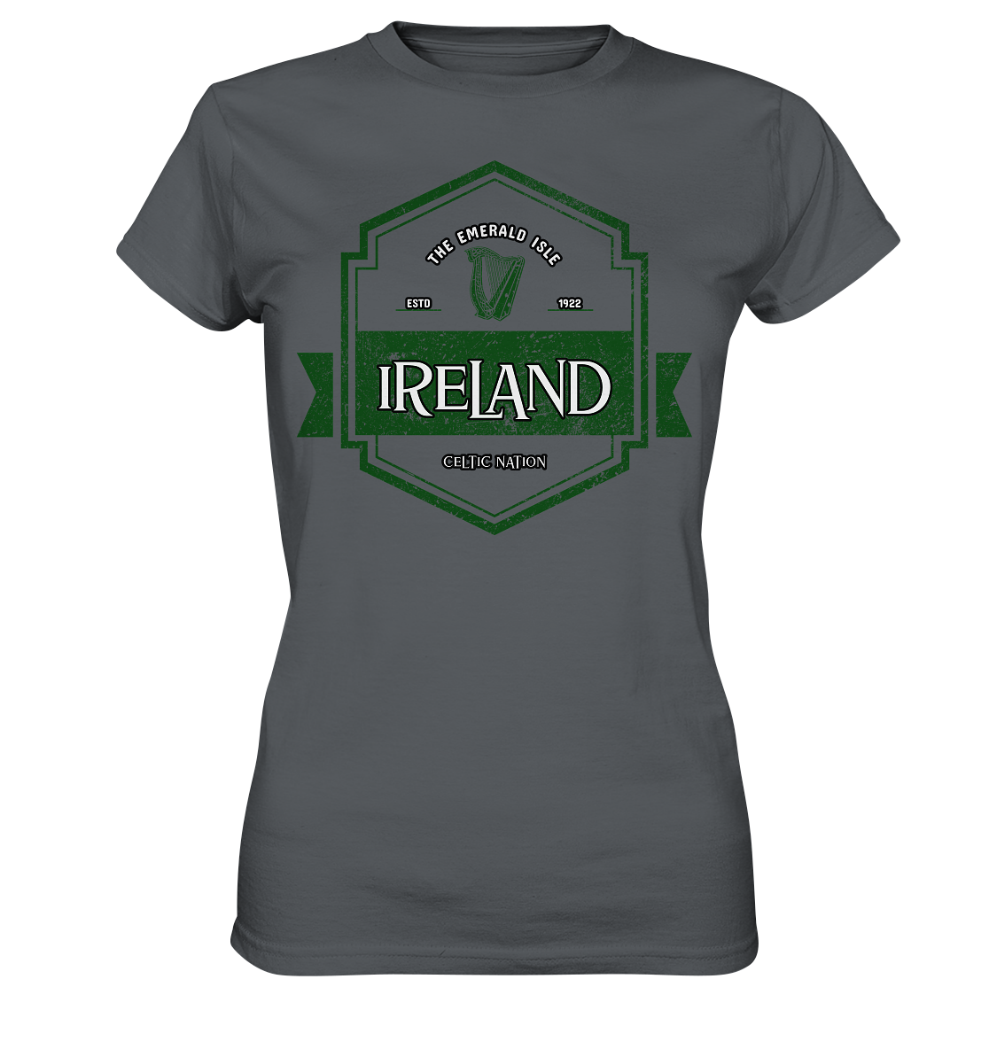 Ireland "The Emerald Isle / Celtic Nation" - Ladies Premium Shirt