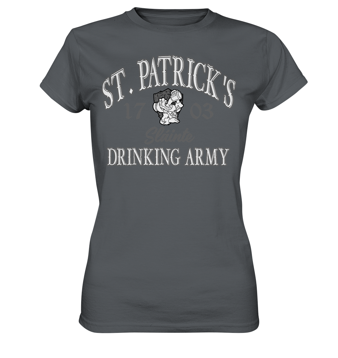 St. Patrick's Drinking Army "Sláinte" - Ladies Premium Shirt