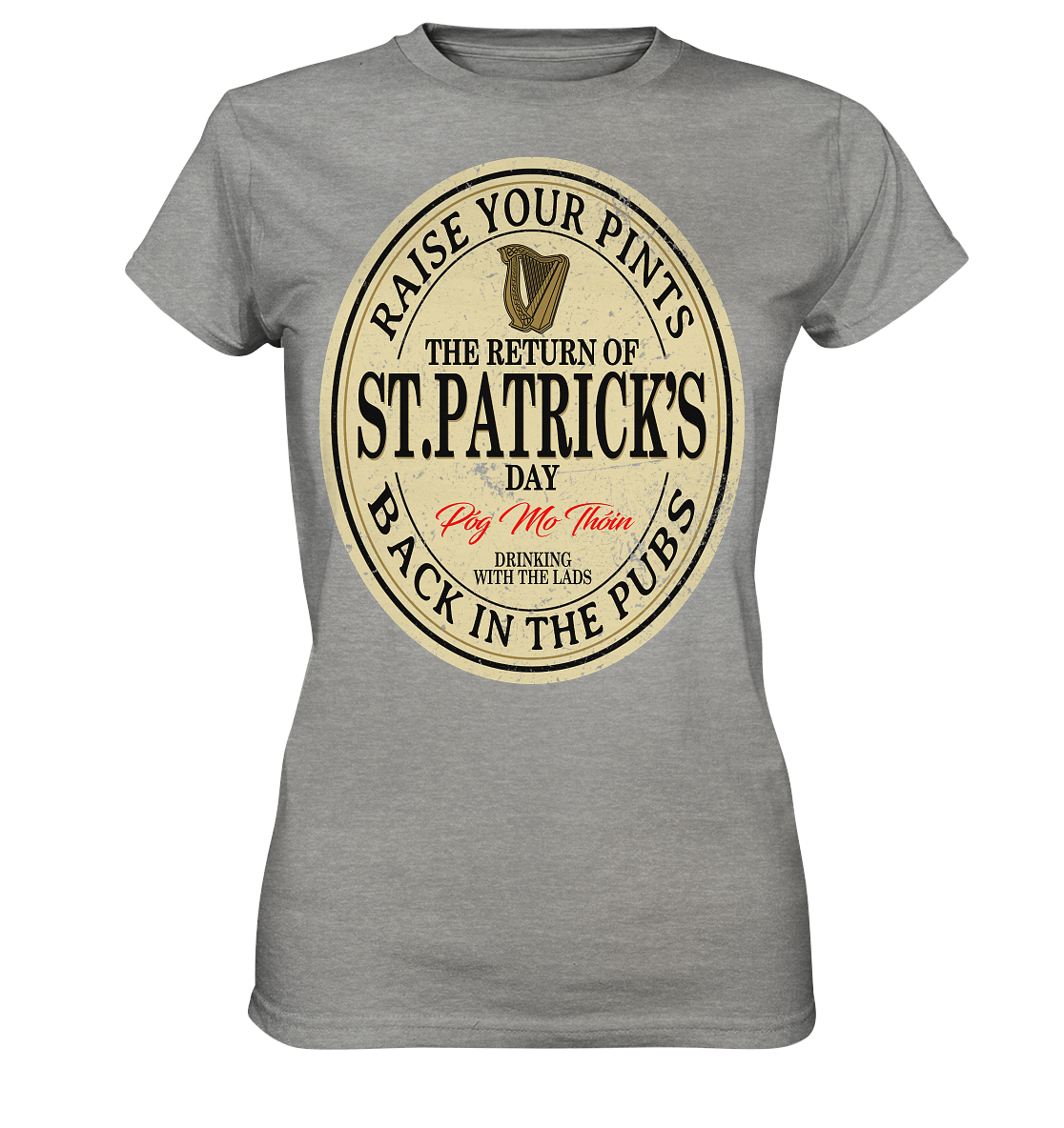 The Return Of St.Patrick's Day - Ladies Premium Shirt