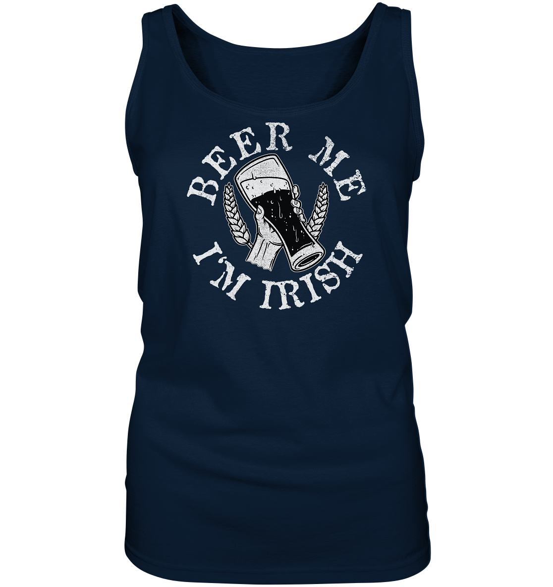Beer Me "I'm Irish" - Ladies Tank-Top