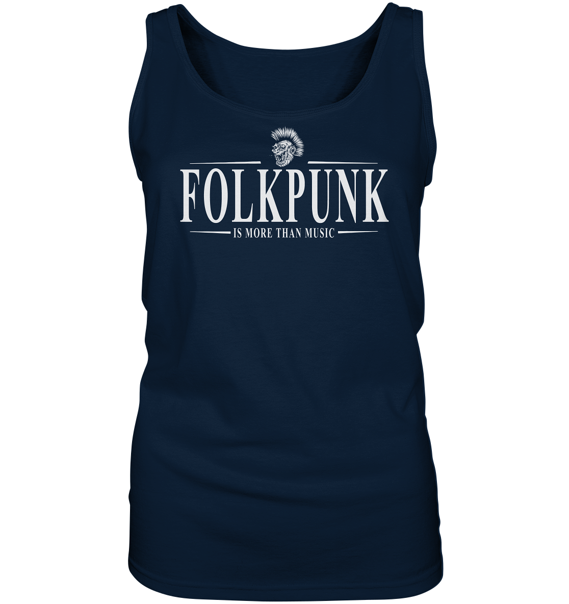 Folkpunk "Is More Than Music" - Ladies Tank-Top