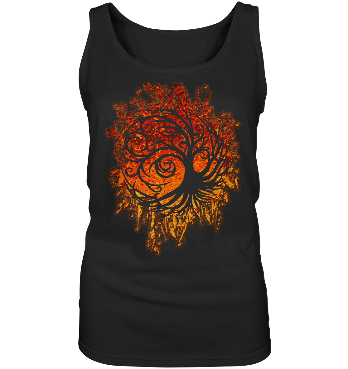 Celtic Tree "Fire" - Ladies Tank-Top