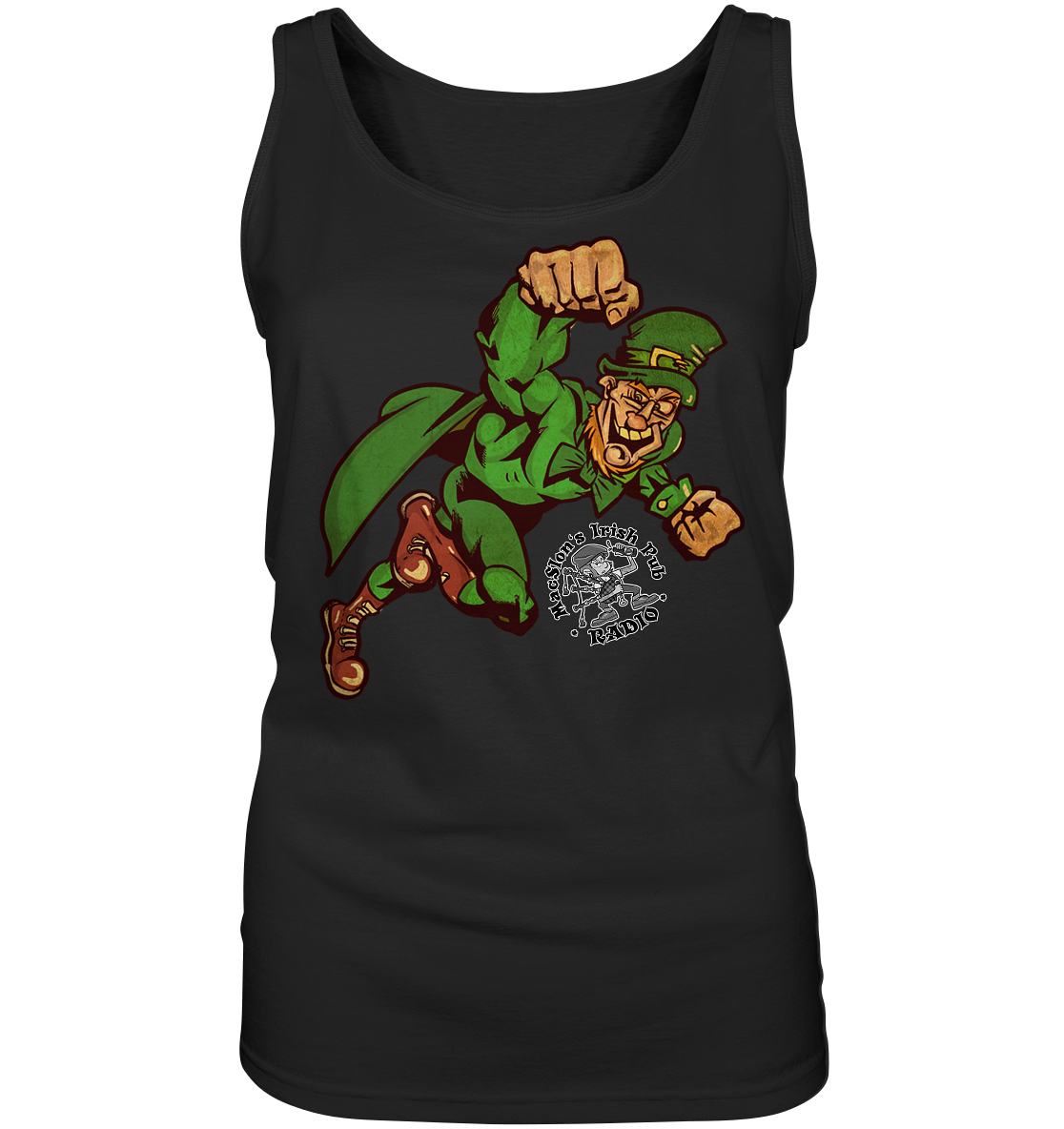 Irish Superhero - Ladies Tank-Top