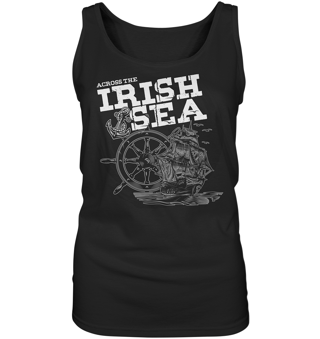 Across The Irish Sea - Ladies Tank-Top