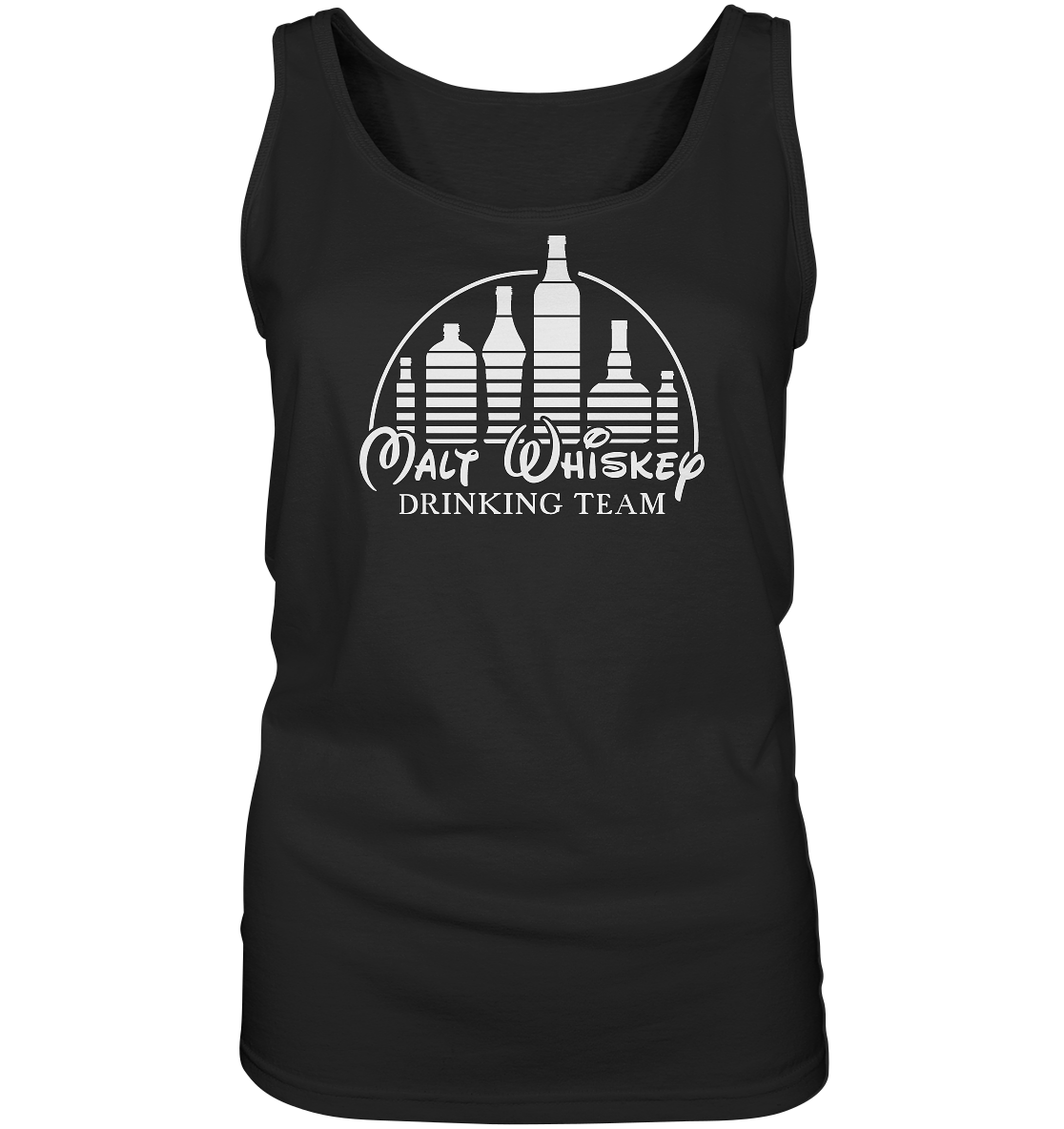 Malt Whiskey "Drinking Team" - Ladies Tank-Top