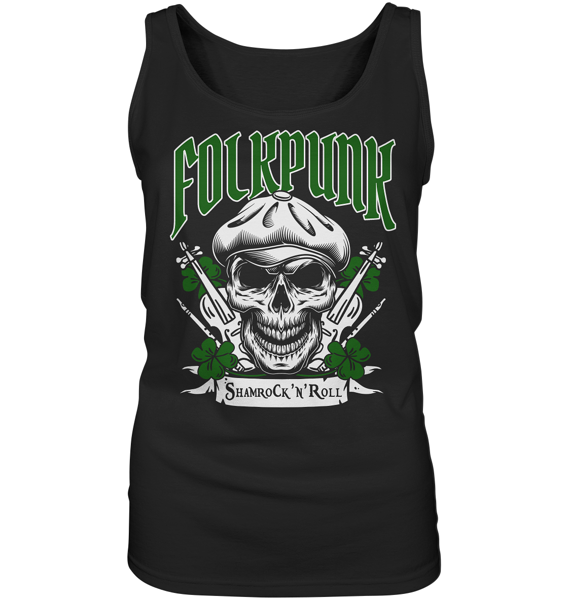 Folkpunk "Shamrock'n'Roll" - Ladies Tank-Top