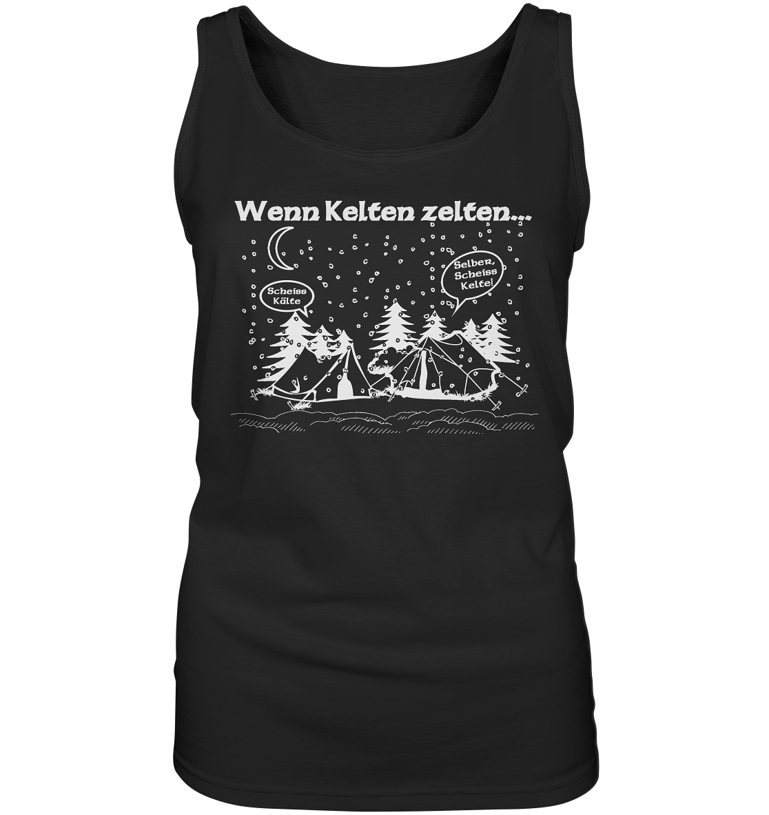 Wenn Kelten Zelten - Ladies Tank-Top