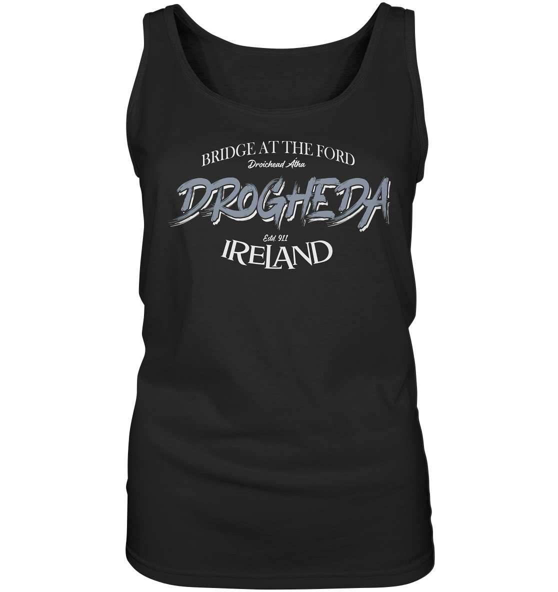 Drogheda "Bridge At The Ford" - Ladies Tank-Top