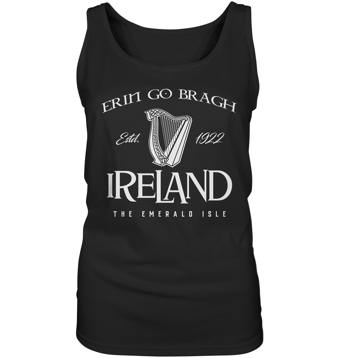 Ireland "Erin Go Bragh / The Emerald Isle" - Ladies Tank-Top