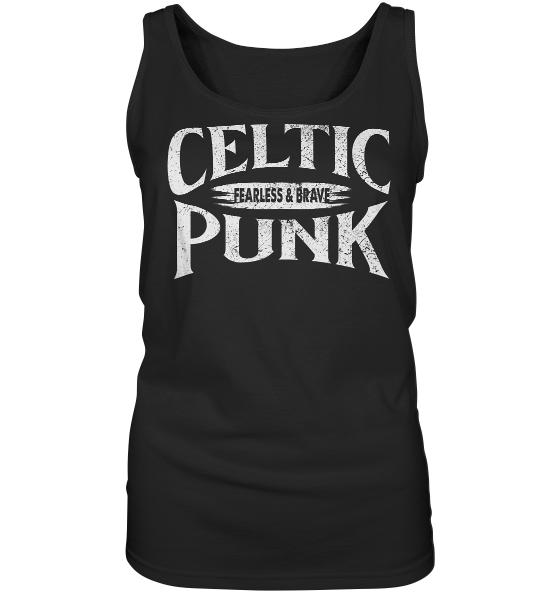 Celtic Punk "Fearless & Brave" - Ladies Tank-Top