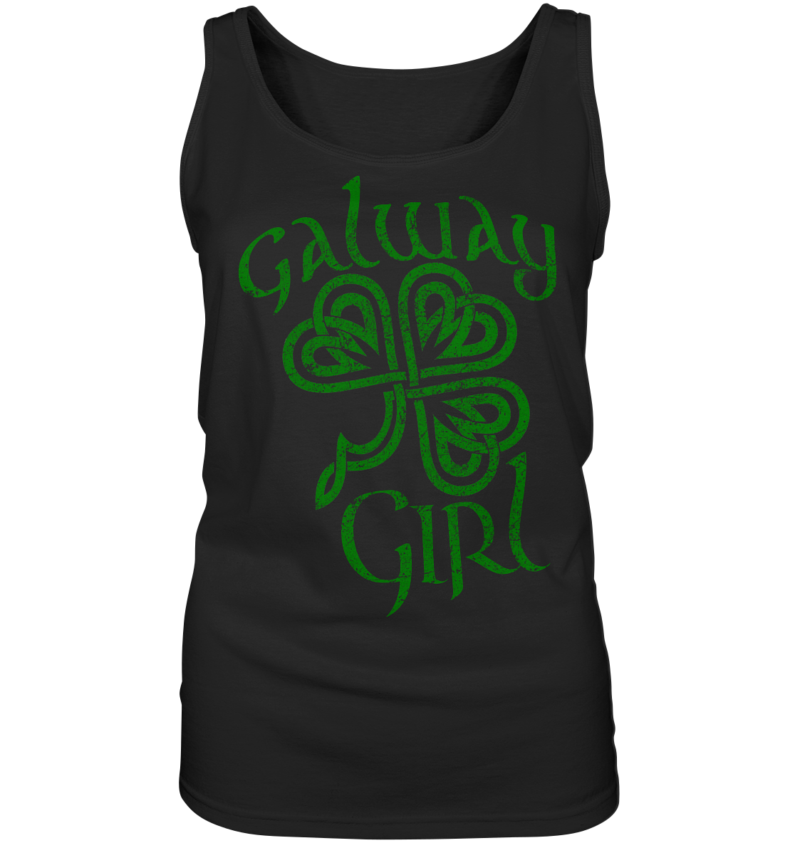 "Galway Girl - Shamrock" - Ladies Tank-Top