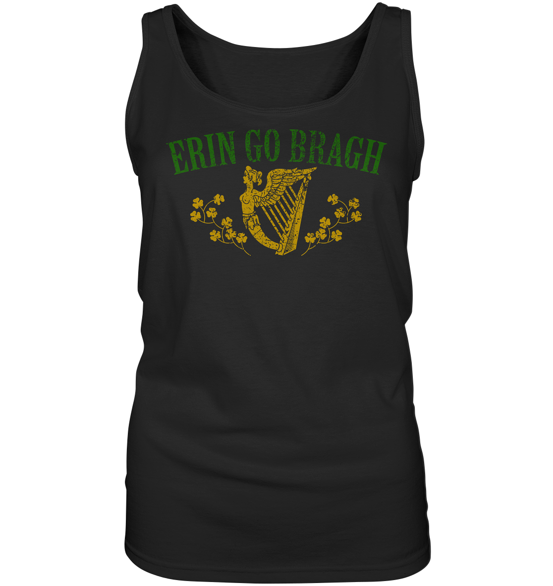 Erin Go Bragh "Harp" - Ladies Tank-Top