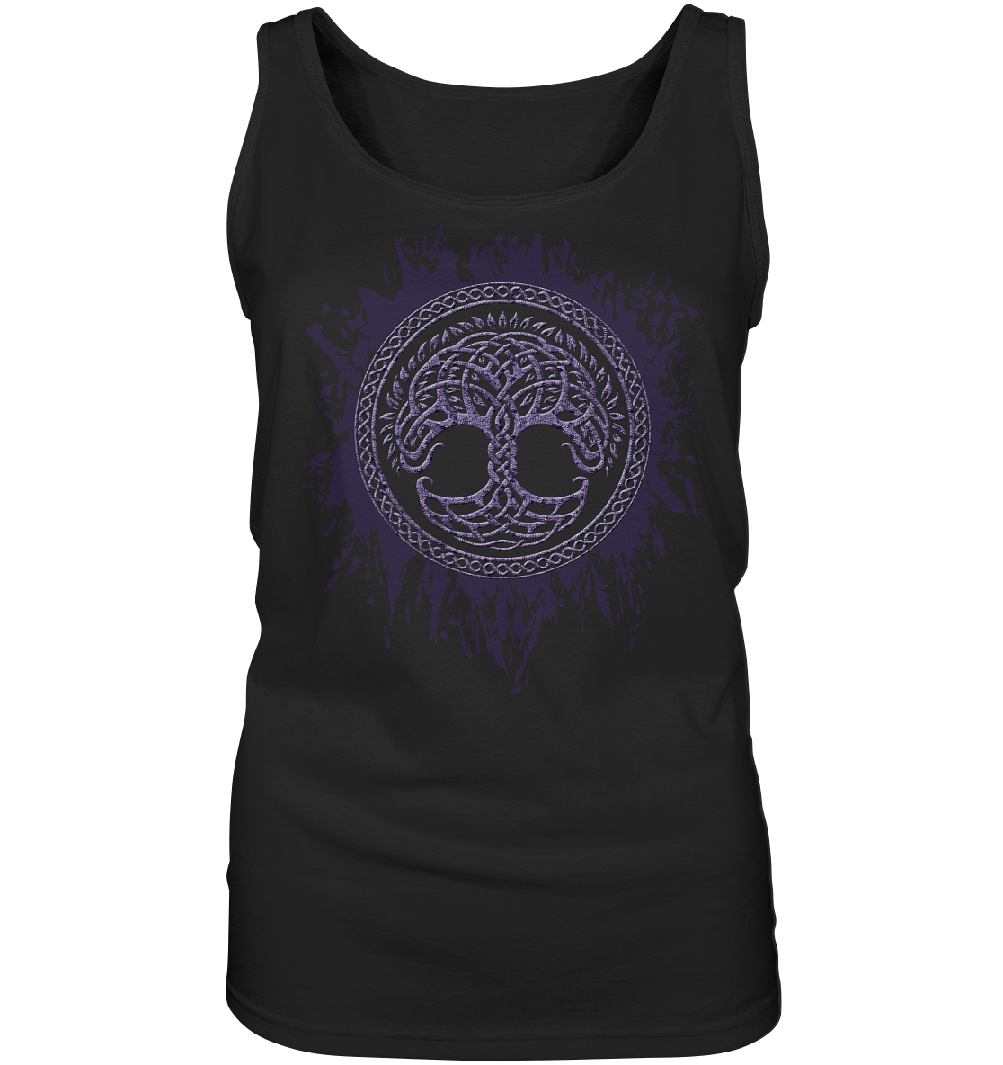 Celtic Tree "Splatter" - Ladies Tank-Top