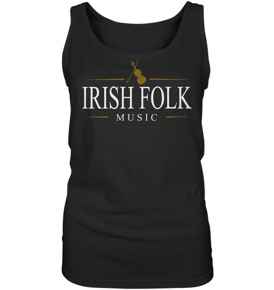 "Irish Folk Music" - Ladies Tank-Top