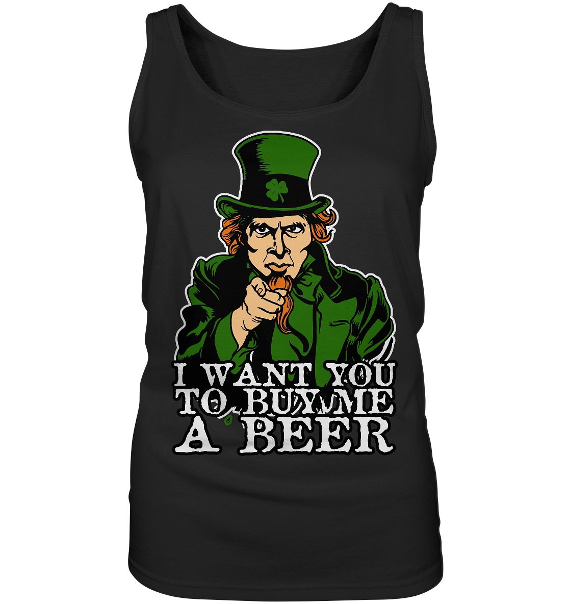 I Want You "To Buy Me A Beer" - Ladies Tank-Top