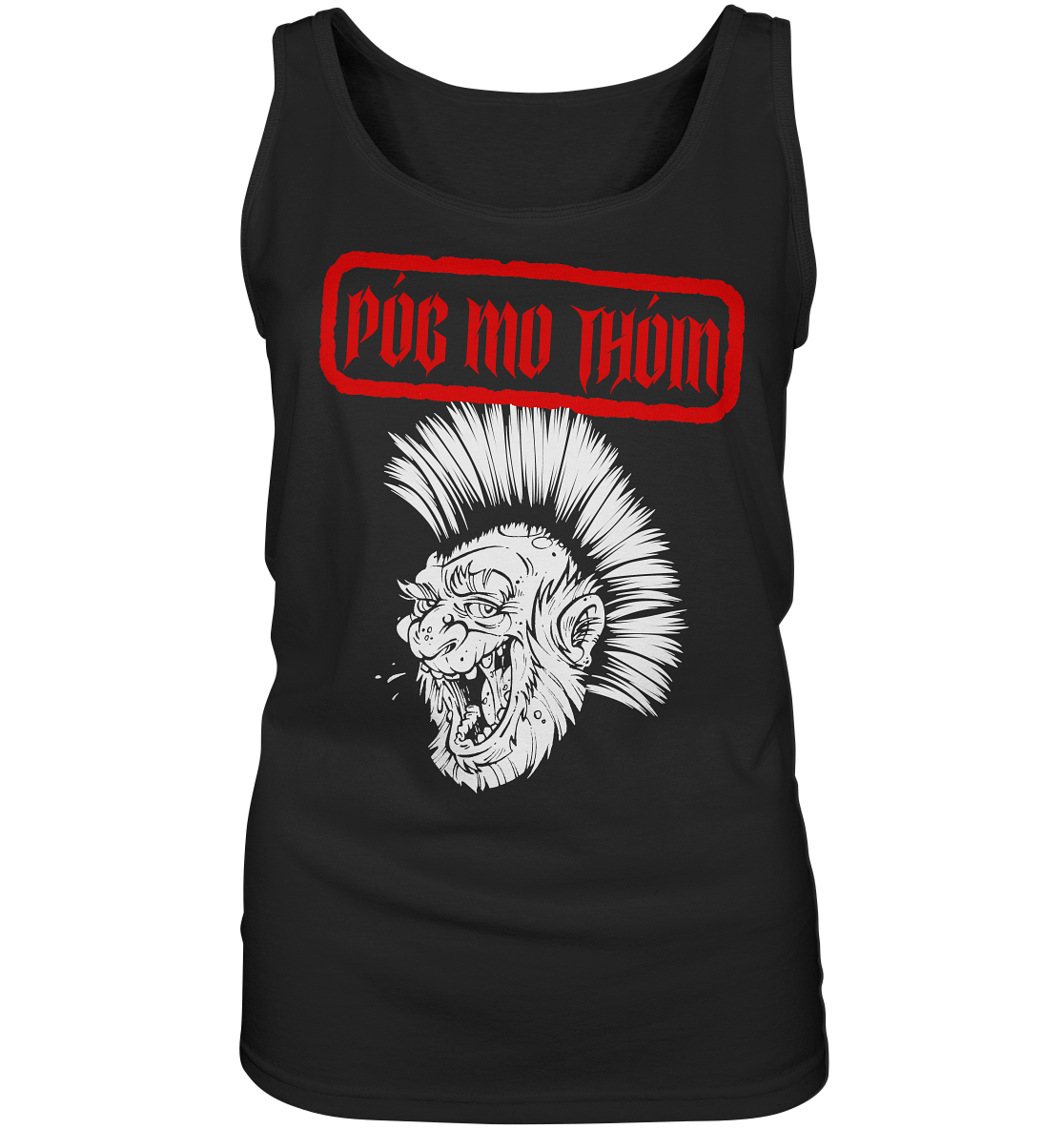 Póg Mo Thóin Streetwear "Punk" - Ladies Tank-Top