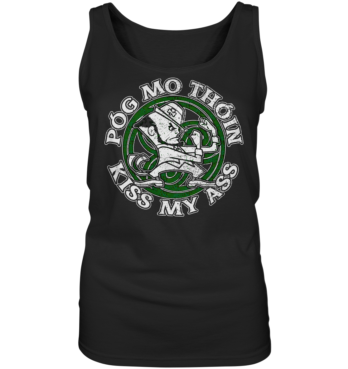 Póg Mo Thóin "Kiss my Ass" - Ladies Tank-Top