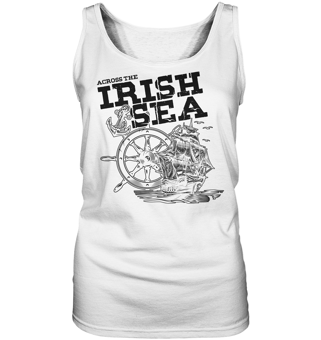 Across The Irish Sea - Ladies Tank-Top
