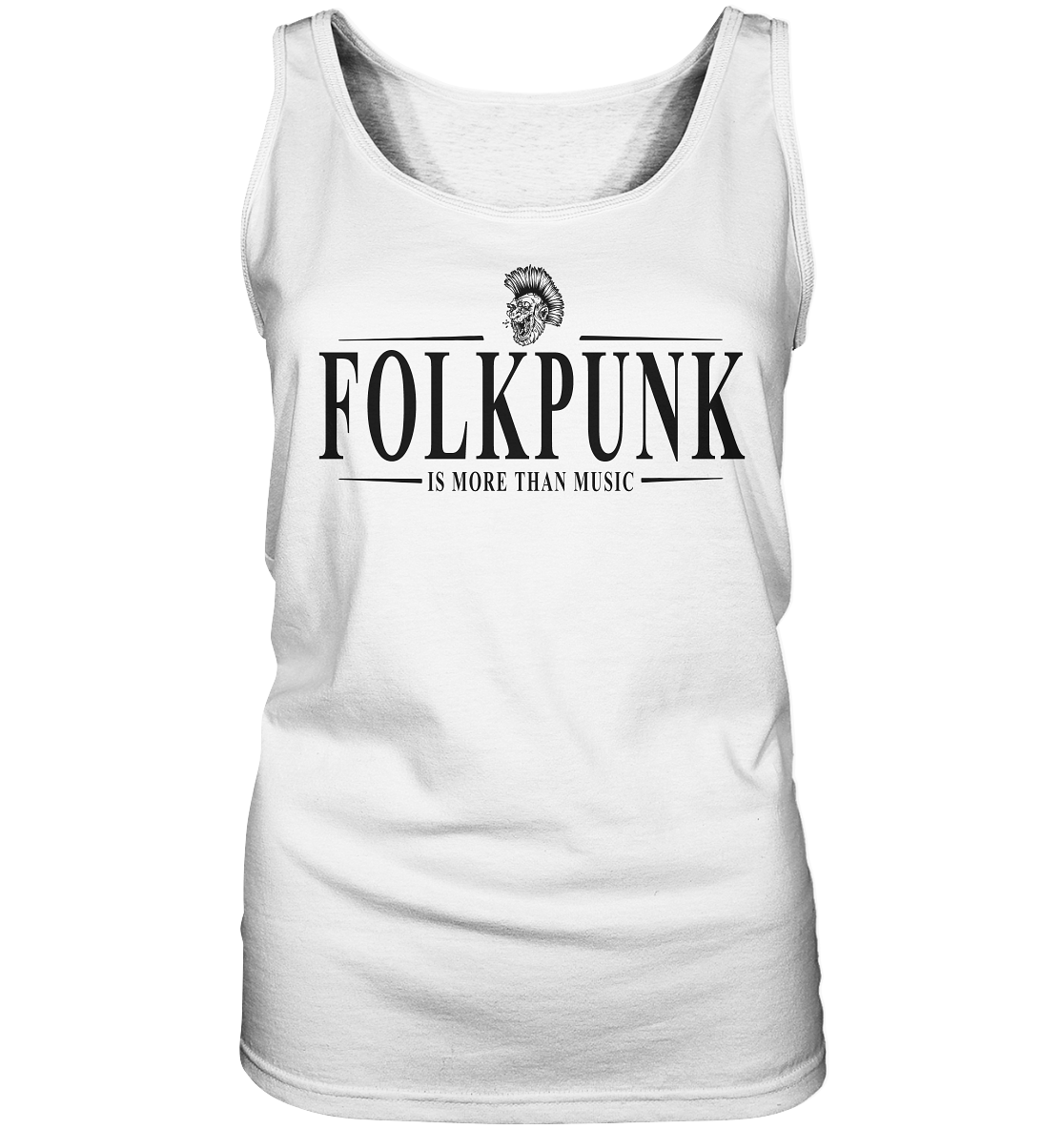 Folkpunk "Is More Than Music" - Ladies Tank-Top