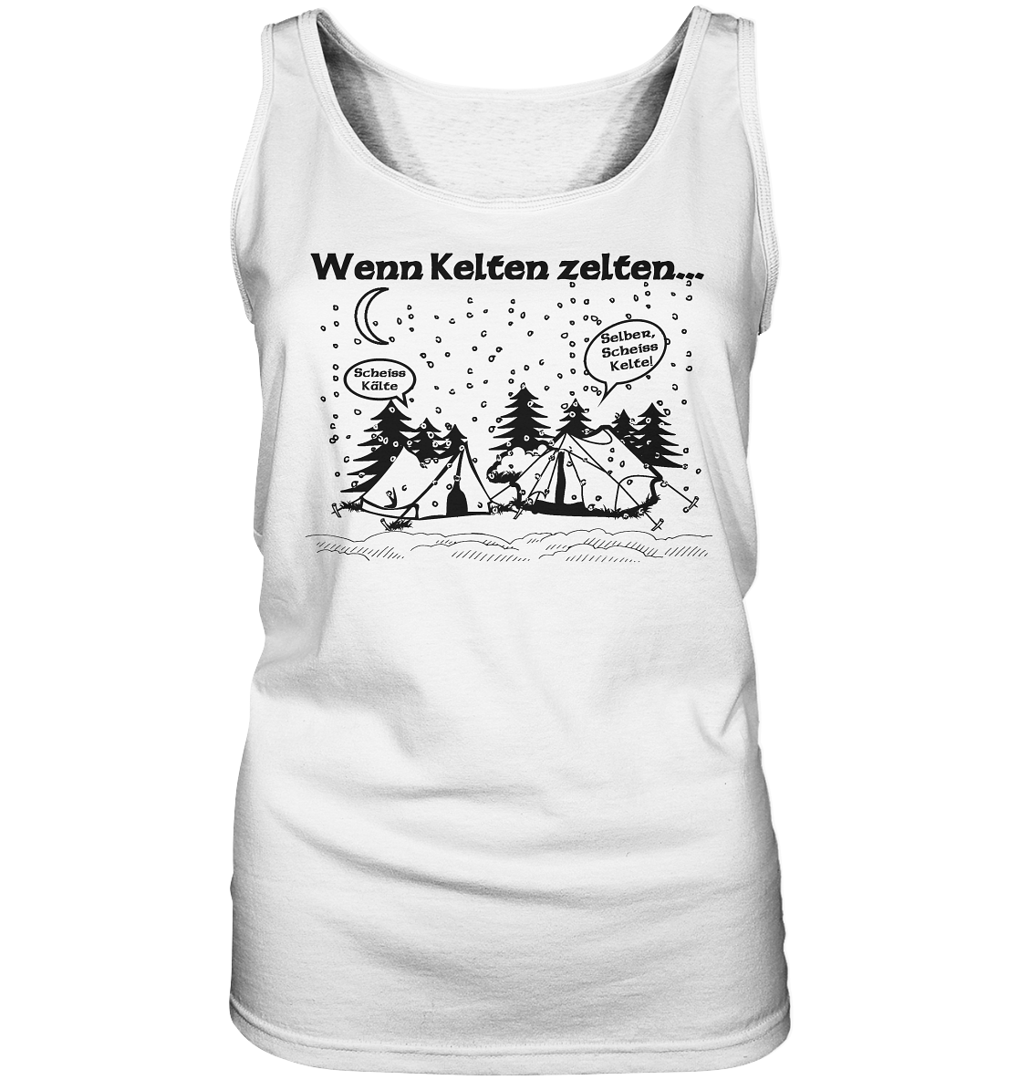 Wenn Kelten Zelten - Ladies Tank-Top