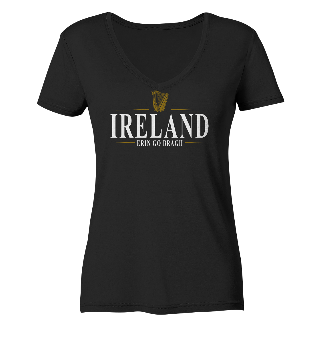 Ireland "Erin Go Bragh" - Ladies V-Neck Shirt