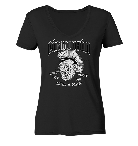 Póg Mo Thóin Streetwear "Come Out" - Ladies V-Neck Shirt