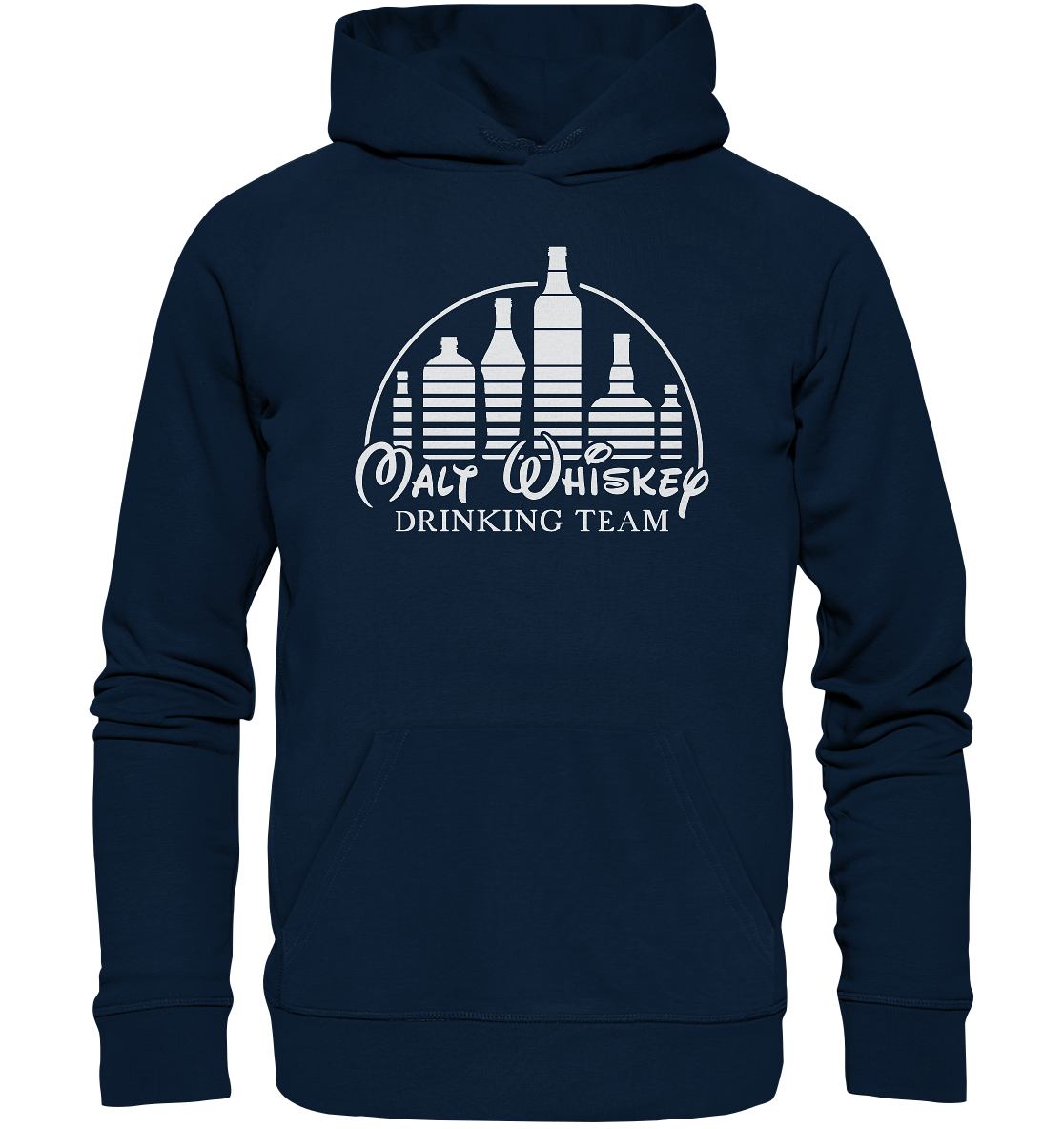 Malt Whiskey "Drinking Team" - Organic Hoodie