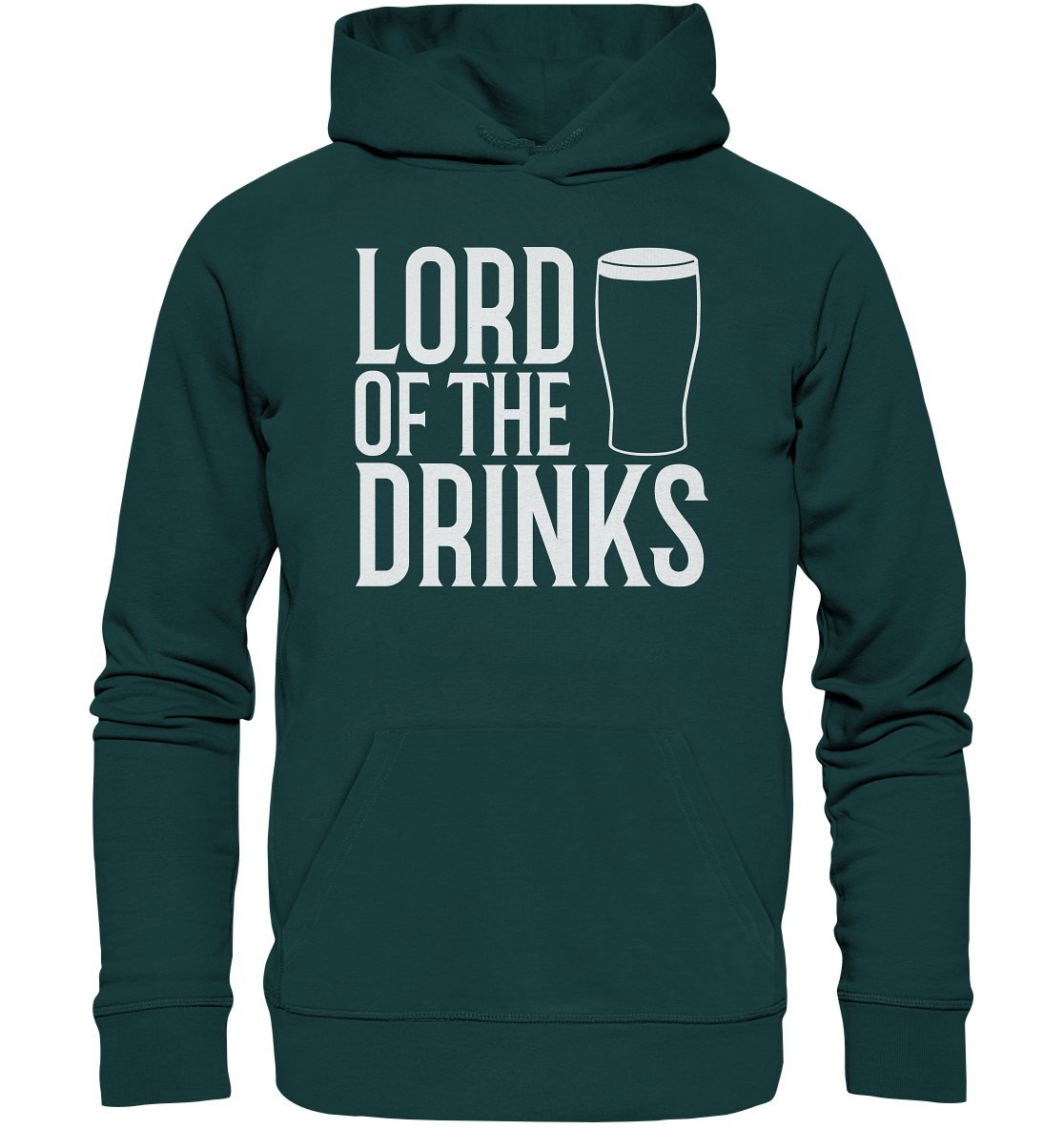 Lord Of The Drinks - Organic Hoodie